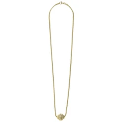 Best 18K Gold Caviar Ball Pendant Necklace Chains