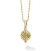 Outlet 18K Gold Caviar Beaded Pendant Necklace Gold