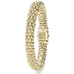 Clearance 18K Gold Caviar Bracelet | 9Mm Gold