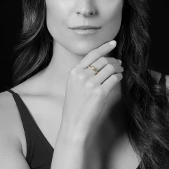 Shop 18K Gold Caviar Diamond Ring Diamonds