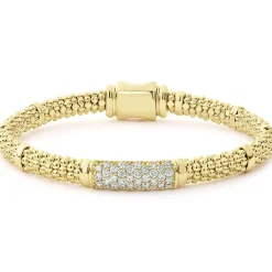 Flash Sale 18K Gold Diamond Bracelet | 6Mm Diamonds