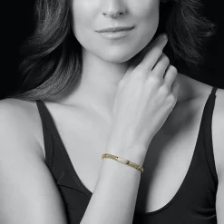 Hot 18K Gold Diamond Bracelet | 6Mm Gold