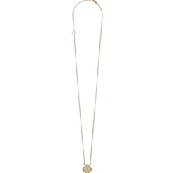 Clearance 18K Gold Diamond Pendant Necklace Diamonds