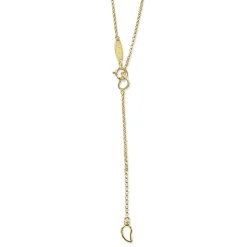 Clearance 18K Gold Diamond Pendant Necklace Diamonds
