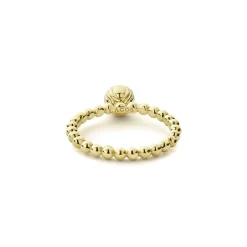 Hot 18K Gold Flower Bud Ring Gold