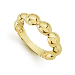Outlet 18K Gold Fluted Ring Stacking Rings