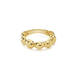 Outlet 18K Gold Fluted Ring Stacking Rings