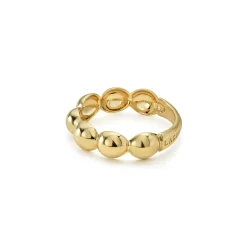 Outlet 18K Gold Fluted Ring Stacking Rings