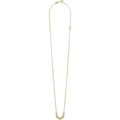 Discount 18K Gold Graduated Bead Necklace Gold