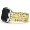Best 18K Gold Infinite Caviar Beaded Watch Bracelet - 38-45Mm Gold
