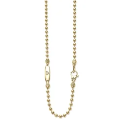 Discount 18K Gold King Pendant Necklace Gold