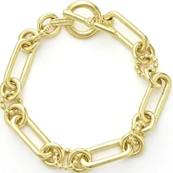 Discount 18K Gold Link Bracelet Gold