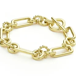 Discount 18K Gold Link Bracelet Gold