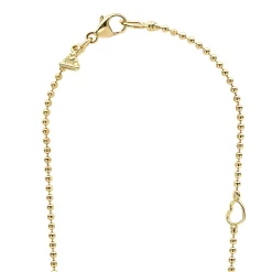 Flash Sale 18K Gold Love Knot Diamond Pendant Necklace Gold