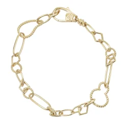 Best 18K Gold Multi Link Bracelet Gold