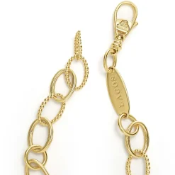 Sale 18K Gold Oval Link Bracelet Gold