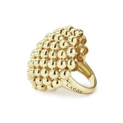 Store 18K Gold Oval Statement Ring Statement Rings