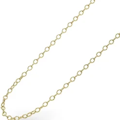 Cheap 18K Gold Petite Link Necklace Chains