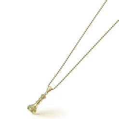 Discount 18K Gold Queen Pendant Necklace Gold