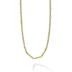 Online 18K Gold Superfine Caviar Link Necklace Gold