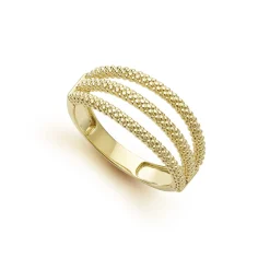 Discount 18K Gold Superfine Caviar Ring Caviar Rings