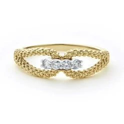 Best 18K Gold Superfine Diamond Center Ring Diamonds