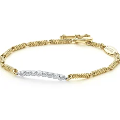 Clearance 18K Gold Superfine Diamond Bracelet Diamonds