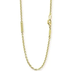 Outlet 18K Gold Superfine Station Chain Necklace Gold