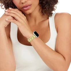 Fashion 18K Gold Watch Bracelet-38-45Mm Watch Bands