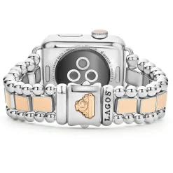 New 18K Rose Gold And Stainless Steel Watch Bracelet-38-45Mm Watch Bracelets