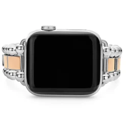 New 18K Rose Gold And Stainless Steel Watch Bracelet-38-45Mm Watch Bracelets