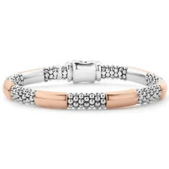 Best 18K Rose Gold Smart Caviar Gift Set Two-Tone