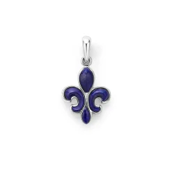 New Lapis Fleur De Lis Amulet Amulets