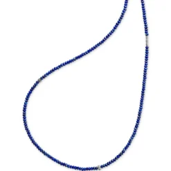 Cheap Lapis Necklace Silver