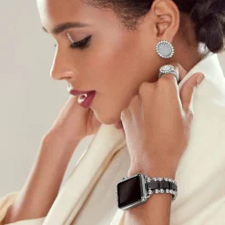 Best Large Caviar Circle Diamond Earrings Diamonds