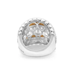 New Large Diamond Statement Ring Diamonds