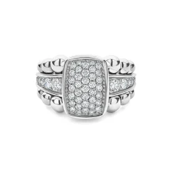 Outlet Large Diamond Statement Ring Statement Rings