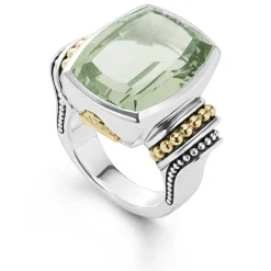 Best Sale Large Prasiolite Statement Ring Gemstones