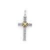 Shop Large Two-Tone Cross Amulet Amulets