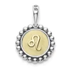 Clearance Leo Zodiac Charm Two-Tone