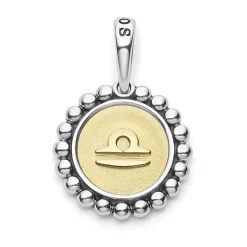 Store Libra Zodiac Charm Two-Tone
