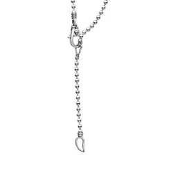 Shop Linear Diamond Pendant Necklace Silver