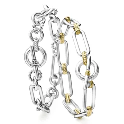 Online Link Bracelet Gift Set Two-Tone