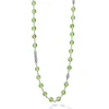 Flash Sale Long Peridot Beaded Necklace Gemstones