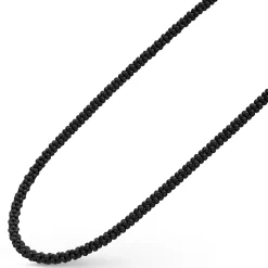 Outlet Matte Black Ceramic Beaded Necklace Necklaces & Chains