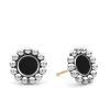 Clearance Onyx Circle Stud Earrings Gemstones