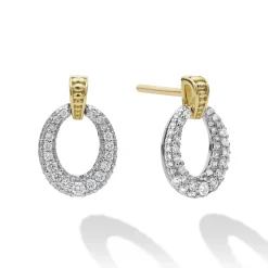 Sale Oval Drop Diamond Earring Drop Earrings