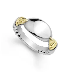 Store Oval Signet Ring Two-Tone