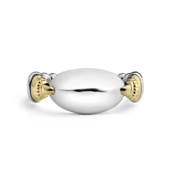 Store Oval Signet Ring Two-Tone