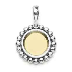 Best Sale P Initial Charm Two-Tone